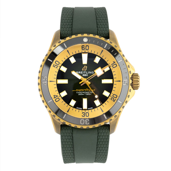 Superocean 42 Bronze Green Dial - N17375