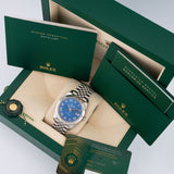 Datejust 41mm Azzurro Dial Stickered 2024 - 126334