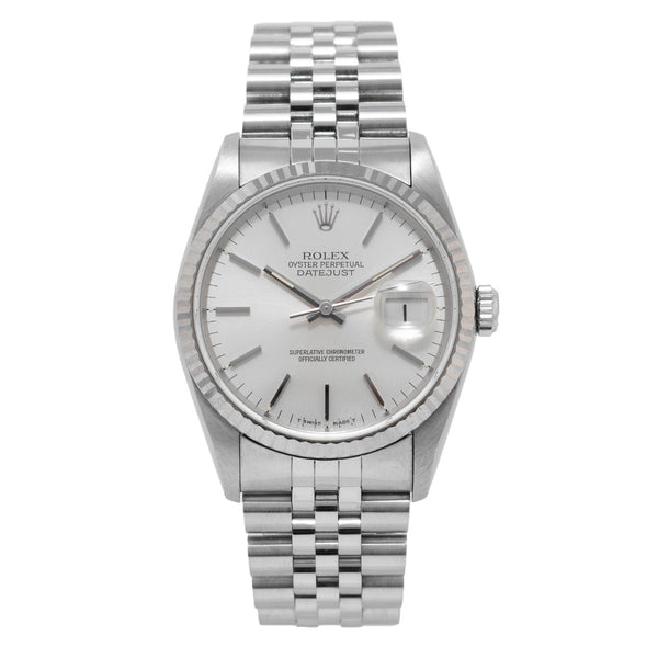 Datejust 36mm Silver Dial 1992 - 16234