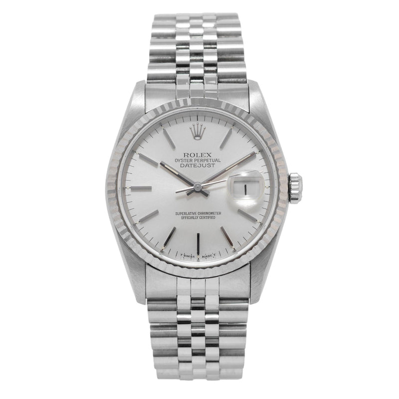 Datejust 36mm Silver Dial 1992 - 16234